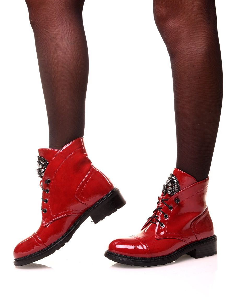 qqqwjf.boots vernis rouge , Off 63%,www.fadsr.com