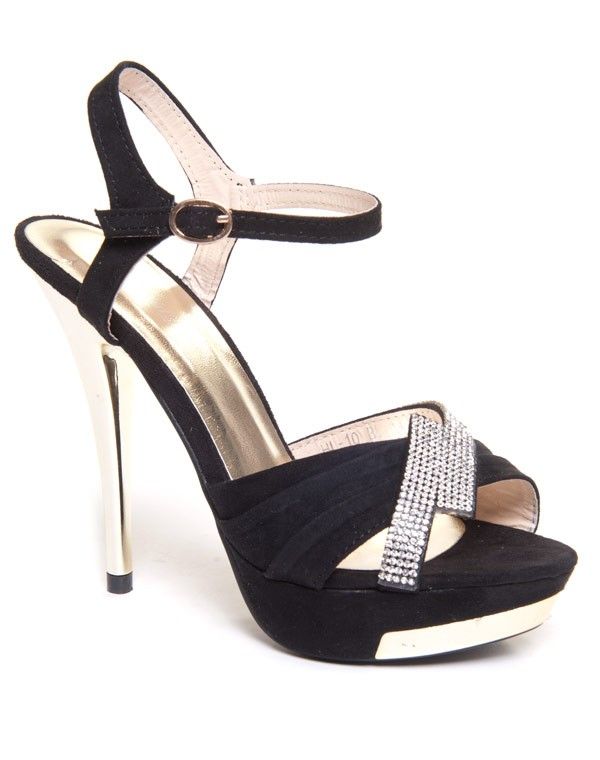 Chaussure femme Beauty Girl's: Sandale à talon noir