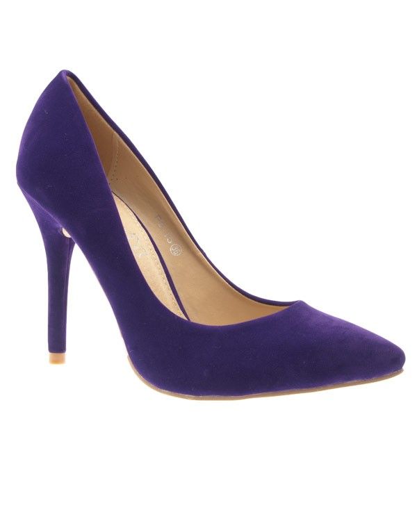 Chaussure femme Style Shoes: Escarpin violet