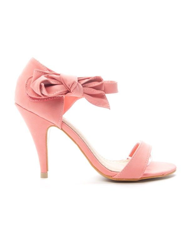 Chaussures femme Alicia: Escarpin ouvert - rose