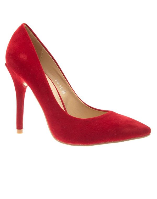 Chaussure femme Style Shoes: Escarpin rouge
